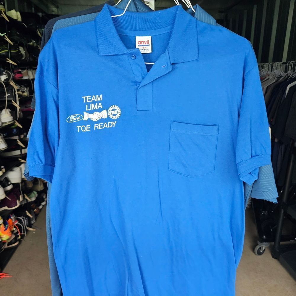 Polo Shirt Blue Ford Team Lima 199